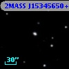 2MASS J15345650+1216560