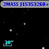 2MASS J15353260+1218156