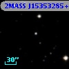 2MASS J15353285+1210482