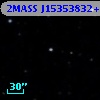 2MASS J15353832+1147222