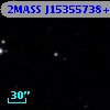2MASS J15355738+1134083