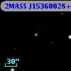 2MASS J15360028+1215295