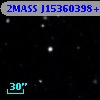 2MASS J15360398+1147067
