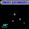 2MASS J15360437+1157403