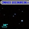 2MASS J15360536+1222339