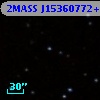 2MASS J15360772+1223476
