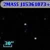 2MASS J15361073+1123221