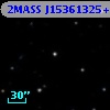 2MASS J15361325+1209019