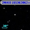 2MASS J15362062+1143279