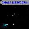 2MASS J15362078+1139089