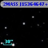 2MASS J15364647+1210579
