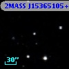 2MASS J15365105+1210428