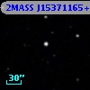 2MASS J15371165+1148575