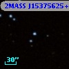 2MASS J15375625+1235419