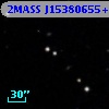 2MASS J15380655+1158259