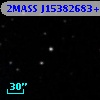 2MASS J15382683+1148159