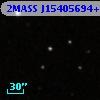 2MASS J15405694+5945436