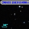 2MASS J16311490+1954032