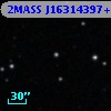 2MASS J16314397+2008351