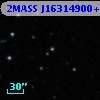 2MASS J16314900+1956320