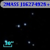 2MASS J16274928+7807056