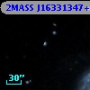 2MASS J16331347+7813326