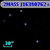 2MASS J16380762+7801231