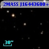 2MASS J16443600+3653221