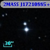 2MASS J17210885+7227296