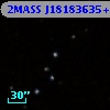2MASS J18183635+7456414