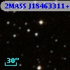 2MASS J18463311+4544369