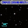 2MASS J18464057+4530242