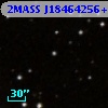 2MASS J18464256+4543587
