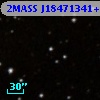 2MASS J18471341+4539336