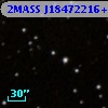 2MASS J18472216+4539068