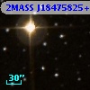 2MASS J18475825+4543295