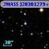 2MASS J20301279+6032228