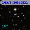 2MASS J20312522+6051260