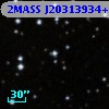 2MASS J20313934+6033411