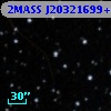 2MASS J20321699+6006137