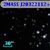 2MASS J20322112+6005008