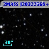 2MASS J20322568+6006362