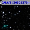2MASS J20323373+6008570