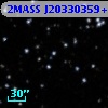 2MASS J20330359+6008463
