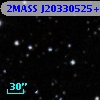 2MASS J20330525+5956259