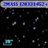 2MASS J20331452+6009573