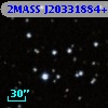 2MASS J20331884+6045265