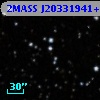 2MASS J20331941+6020426