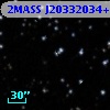 2MASS J20332034+6009538