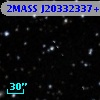 2MASS J20332337+6003342